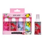 Body Mist Set Manufacturer - KOSY MOSY New Arrival 4 Pieces 50ML Spray Mixed Floral & Fruit Scents
