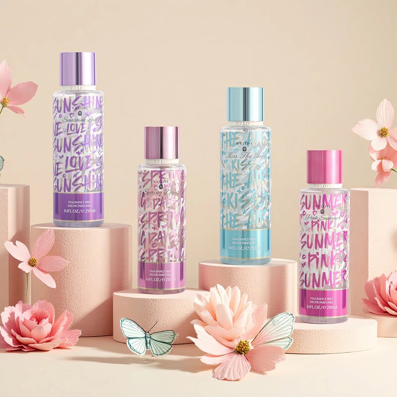 Body Mist Manufacturer - V.V.LOVE 9057 250ML French Women Musky and Fruit Fragrance for Europe and USA