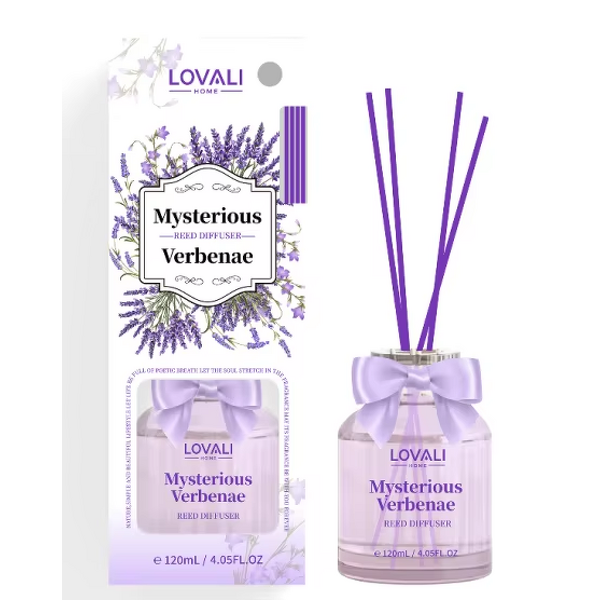 Reed Diffuser Set Manufacturer - 120ml Natural Essential Oil Aroma for Home & Bedroom
