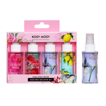 Body Mist Set Manufacturer - KOSY MOSY New Arrival 4 Pieces 50ML Spray Mixed Floral & Fruit Scents