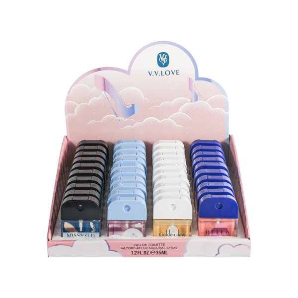 Perfume Manufacturer - 35ml Pocket Portable Display Box Mini Mixed Card Famous Brands for Woman