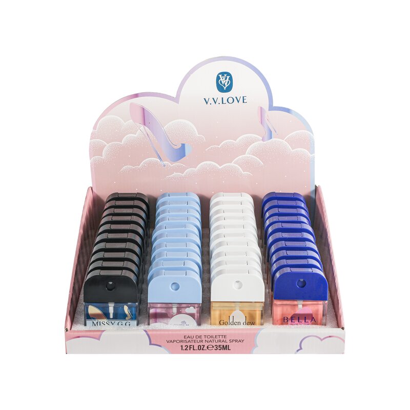 Perfume Manufacturer - 35ml Pocket Portable Display Box Mini Mixed Card Famous Brands for Woman