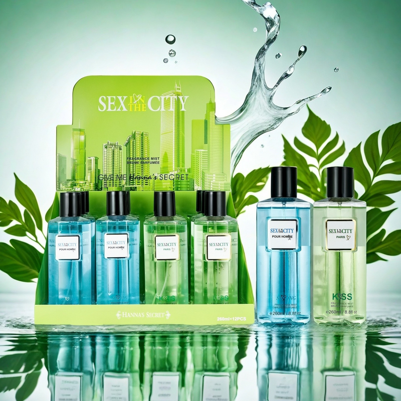 Body Mist Manufacturer - Wholesale Hanna's Secret 260ML Unisex with Refreshing Aquatic Fragrance