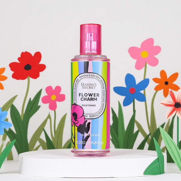 Spray Perfume Manufacturer - HN Romantic Floral Ladies 200ml Fast-Absorbing Mist for Women