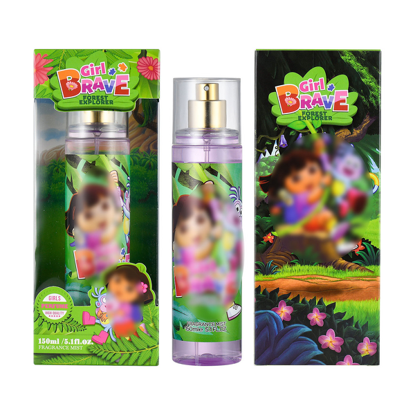 Body Mist Manufacturer - 150ML Cute Anime High-Quality Refreshing Fruity-Scented Cologne for Baby