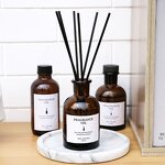 Reed Diffuser Set - Natural Essential Oil for Hotel Bathroom Indoor