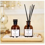 Reed Diffuser Set - Natural Essential Oil for Hotel Bathroom Indoor