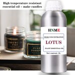 Concentrated Oil - 1L Lotus Raw Material Aluminum Can for Candle Soap Diffuser Humidifier