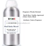 Perfume Oil - 1000ml Oud Mood Satin Unisex Concentrated for Home Aromatherapy Spray