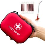 First Aid Kit Manufacturer - PU Waterproof EVA Mini Travel Size for Car Hiking & Home Compact Medicine Kit