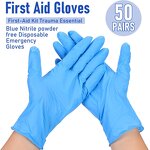 Disposable Black Nitrile Gloves Manufacturer - Custom OEM Individually Wrapped Powder Free for Food Service & Tattoo