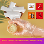 Disposable Safety Gloves Manufacturer - Individually Packaged Transparent PE Food Grade Thickened for Catering