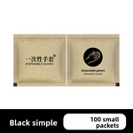 Disposable Safety Gloves Manufacturer - PE with Thickened Kraft Paper Film for Food Catering Salon & Hair