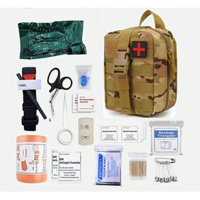 Trauma First Aid Kit Manufacturer - OEM Custom Tactical IFAK for Outdoor Activities Climbing Camping Hunting
