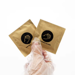 PE Clear Gloves Manufacturer - Single Packed in Pairs Folded Food Grade for Kids Eating & Body Scrub