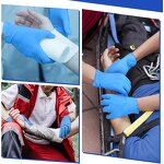 Disposable Black Nitrile Gloves Manufacturer - Custom OEM Individually Wrapped Powder Free for Food Service & Tattoo