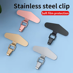 Phone Lanyard - AilesTecca Thin Anti-slip Stainless Steel Tether Tab Patch