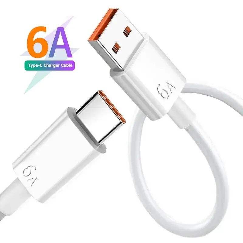 Charging Cable - AilesTecca 1M Type C 6A QC3.0 for Huawei Android Fast Charging