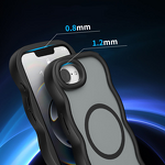 Phone Case Manufacturer - AilesTecca Wavy Magnetic PC for iPhone 17 16e 15 14 13 12 11