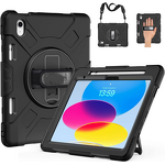 Tablet Case - AilesTecca for iPad 10th Gen Air4/Air5 Pencil Holder Shockproof