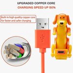 Charging Cable - AilesTecca 1m Type C Micro Funny Humping Dog Design Fast