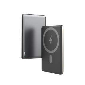 Power Bank - AilesTecca 5000mAh Aluminum 15W Wireless LED Type-C Fast Charging