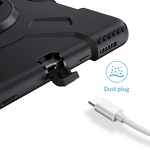 Tablet Case - AilesTecca for iPad 10th Gen Air4/Air5 Pencil Holder Shockproof