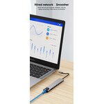 USB C Hub - AilesTecca 8-in-1 4K SD USB 3.0 Multiport Docking Station