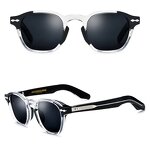 Sunglasses Manufacturer - JMM Retro Square Acetate Polarized UV400 for Driving