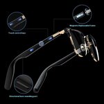 Smart Glasses Manufacturer - GS01 Touch Polarized UV400 Bluetooth for Driving