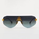 Sunglasses Manufacturer - Motech Retro Large Rimless Titanium UV400 Nylon Unisex