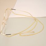 Glasses Chain Manufacturer - Alloy Metal Hollow Design Neck Hanging Eyewear Strap