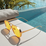 Sunglasses Manufacturer - Luxury Polarized UV400 Gold Metal Custom Logo for Men