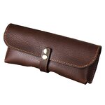 Glasses Case Manufacturer - Motech Retro Vintage Leather Crazy Horse Custom Portable