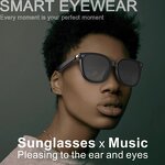 Smart Audio Glasses - Waterproof Bluetooth AR Wireless Audio Voice Call UV400