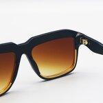 Sunglasses Manufacturer - 2025 Light Blue Gold Acetate UV400 Custom Logo for Men