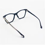 Eyeglasses Manufacturer - Vintage Gold Rimmed Oval Acetate Black Frame Custom Logo