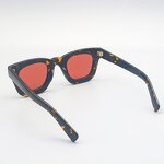 Sunglasses Manufacturer - Vintage Acetate Eye Armor Colored Amber UV400 Unisex