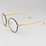 Optical Glasses Manufacturer - Ellipse Acetate Titanium Arms for Round Oval Faces
