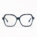 Eyeglasses Manufacturer - Vintage Gold Rimmed Oval Acetate Black Frame Custom Logo