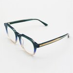 Reading Glasses Manufacturer - Rectangle Vintage Custom Logo Rivet Frame for Men Women