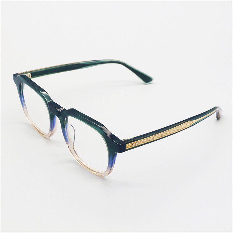Reading Glasses Manufacturer - Rectangle Vintage Custom Logo Rivet Frame for Men Women