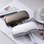 Glasses Case Manufacturer - Motech 1001 Heart Shape Aerospace Aluminum Silver