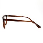 Eyeglasses Manufacturer - Diamond Face Brown Lens Magnetic Frames Print for Men