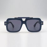 Sunglasses Manufacturer - Punk Small Square Titanium UV400 Acetate Lenses for Men