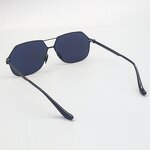Sunglasses Manufacturer - Retro Classic Black Metal UV400 PC Tac Rectangular Unisex