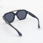 Sunglasses Manufacturer - 2025 Vintage Small Metal Orange Titanium UV400 for Men