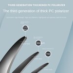 Sunglasses Manufacturer - TR90 Silicone Polarized Green Square UV Protection Men