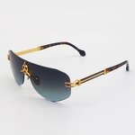 Sunglasses Manufacturer - Motech Retro Large Rimless Titanium UV400 Nylon Unisex