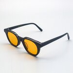 Sunglasses Manufacturer - 2025 Luxury Square PC UV400 Black Frame Custom Logo